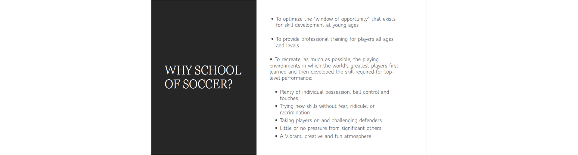 Introducing School of Soccer