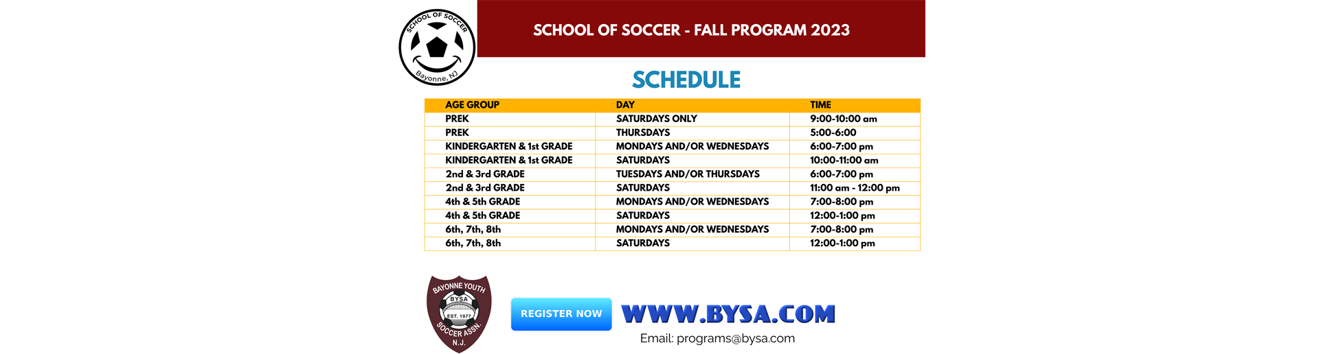 Fall Soccer 2023