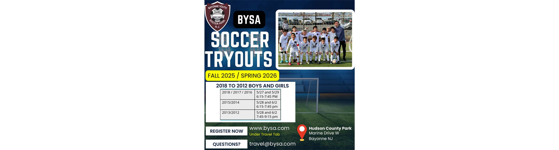 Travel Tryouts